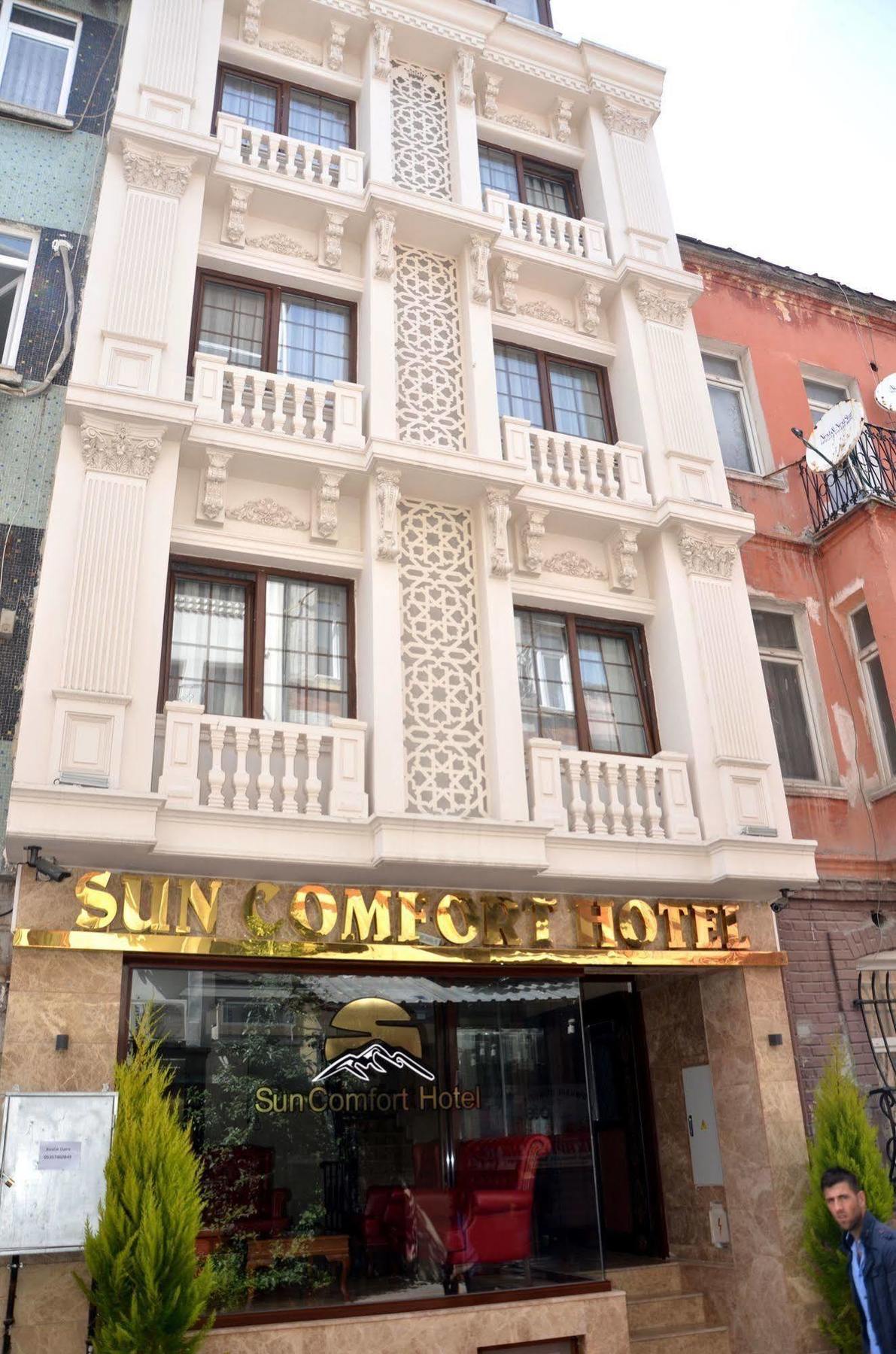 Sun Comfort Hotel Istanboel Buitenkant foto